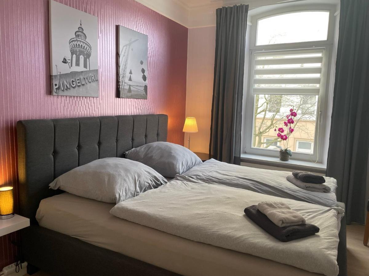 Ferienwohnungen Am Weserdeich Bremerhaven Esterno foto